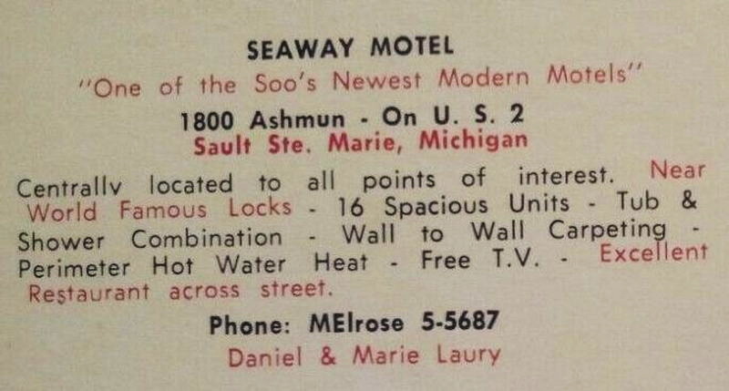 Byes Seaway Motel - Vintage Postcard (newer photo)